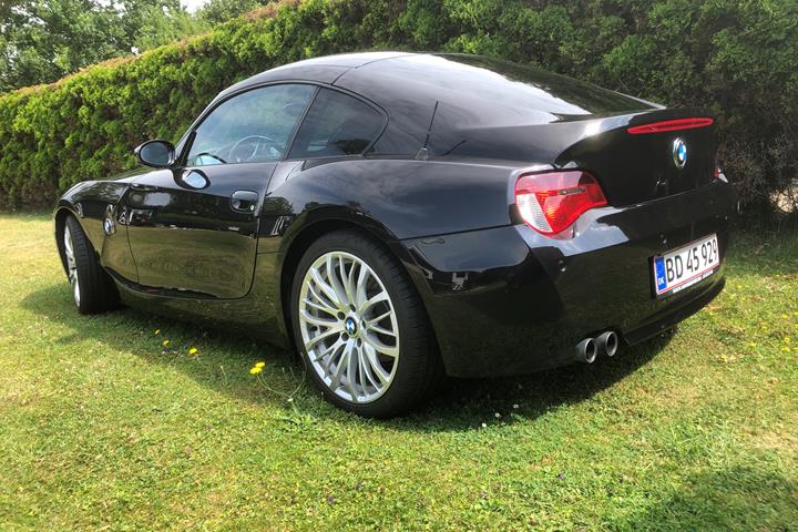 Sort BMW Z4 fra 2007