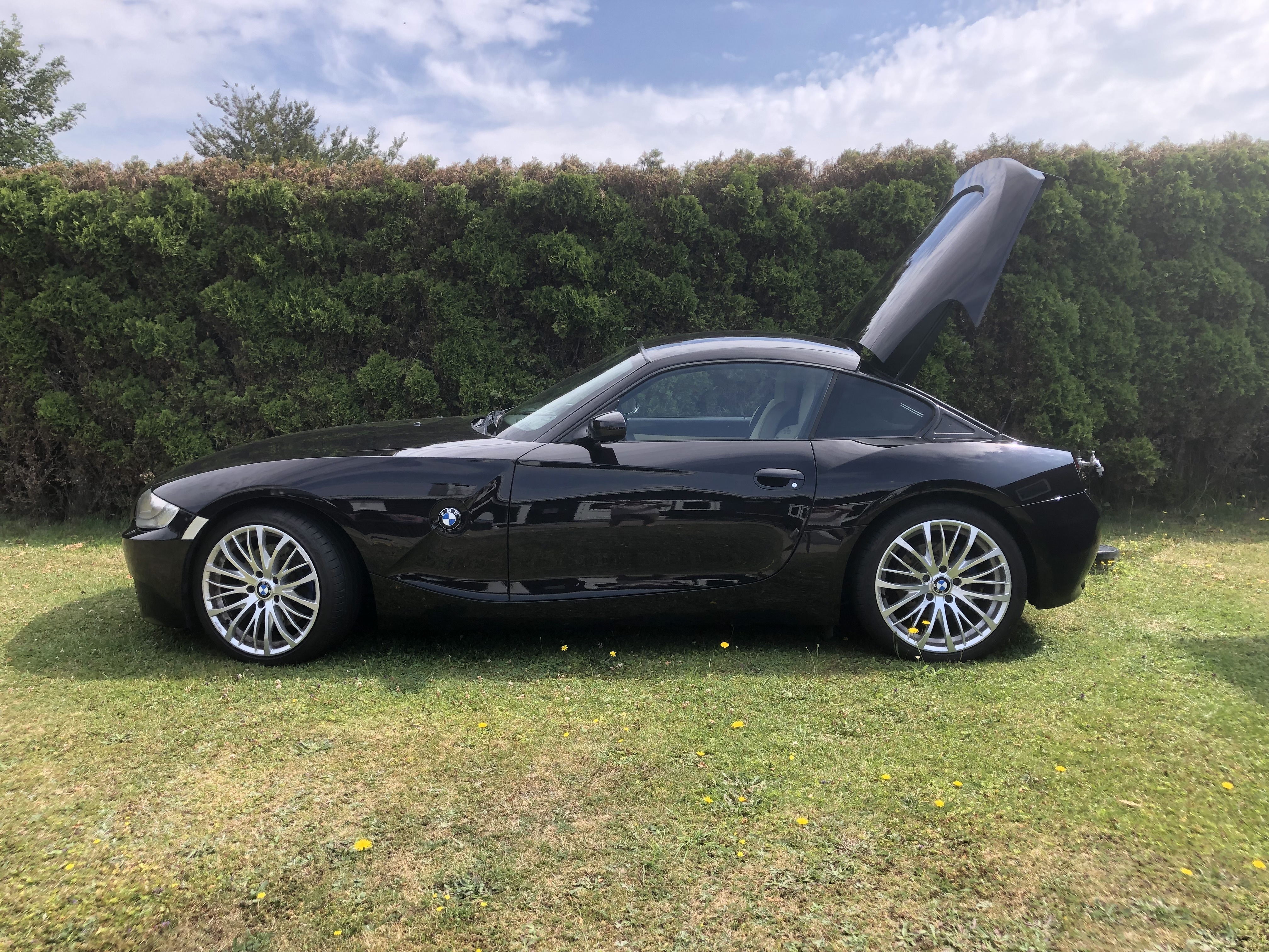 Sort BMW Z4 fra 2007