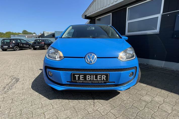 Blå VW up fra 2015