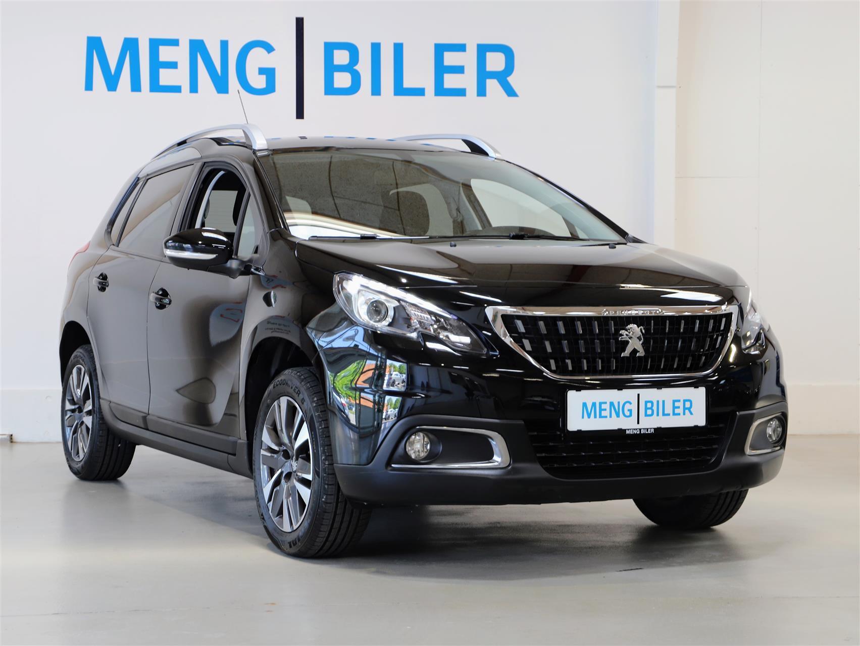 Sort Peugeot 2008 fra 2017