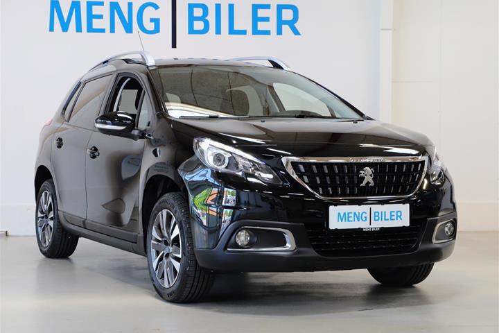 Sort Peugeot 2008 fra 2017