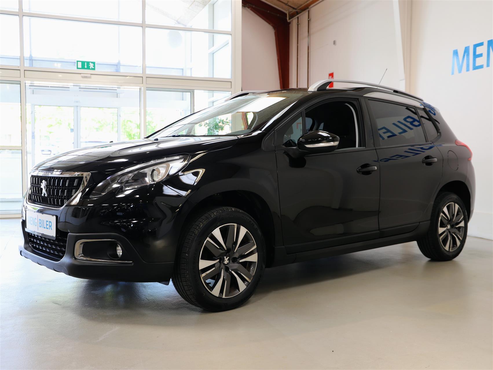 Sort Peugeot 2008 fra 2017
