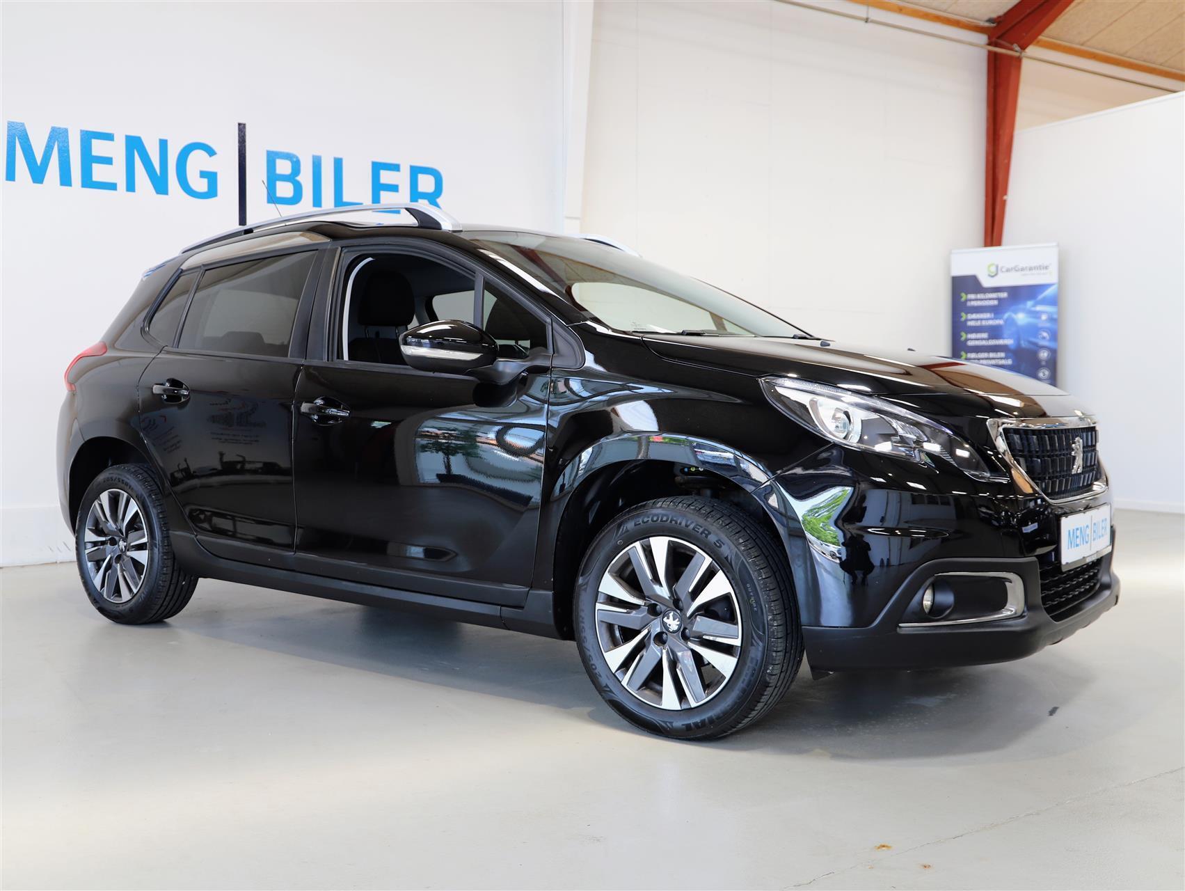 Sort Peugeot 2008 fra 2017