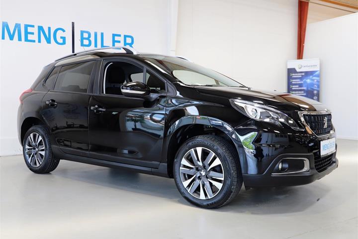 Sort Peugeot 2008 fra 2017
