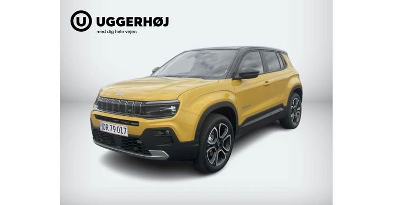 Jeep Avenger Elektro Summit+ (Årgang 05/2023 - 12/2023)