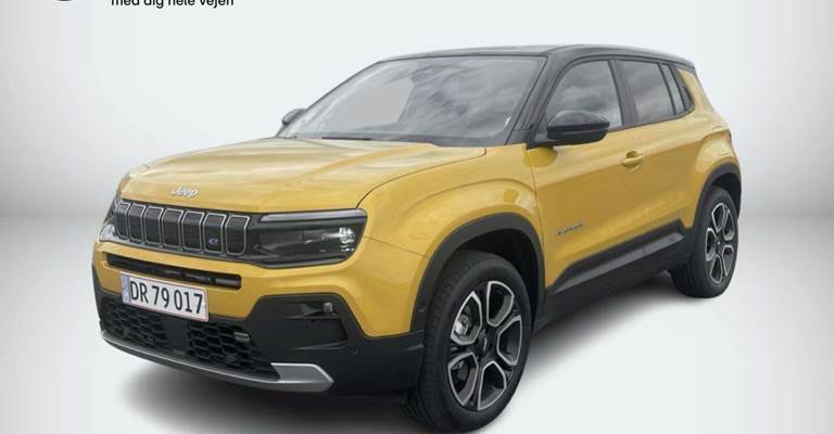 Jeep Avenger Elektro Summit+ (Årgang 05/2023 - 12/2023)