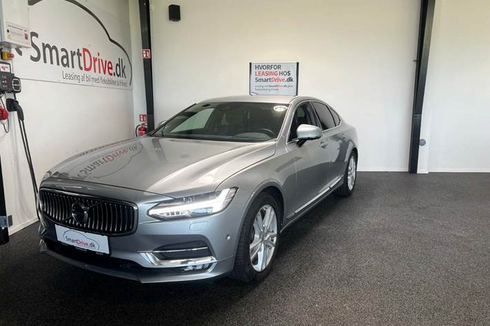 Grå Volvo S90 fra 2017
