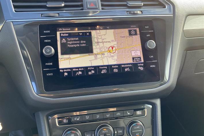 Sort VW Tiguan Allspace fra 2017