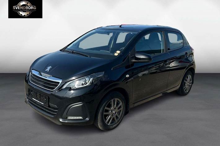 Grå Peugeot 108 fra 2015