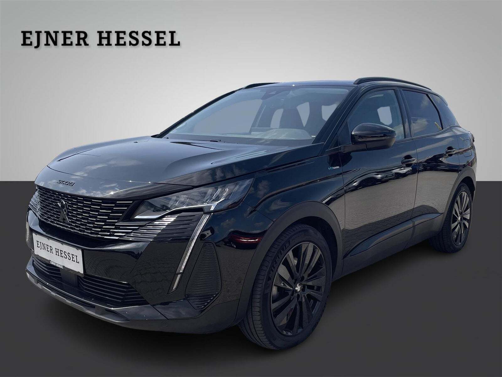 Grå Peugeot 3008 fra 2021