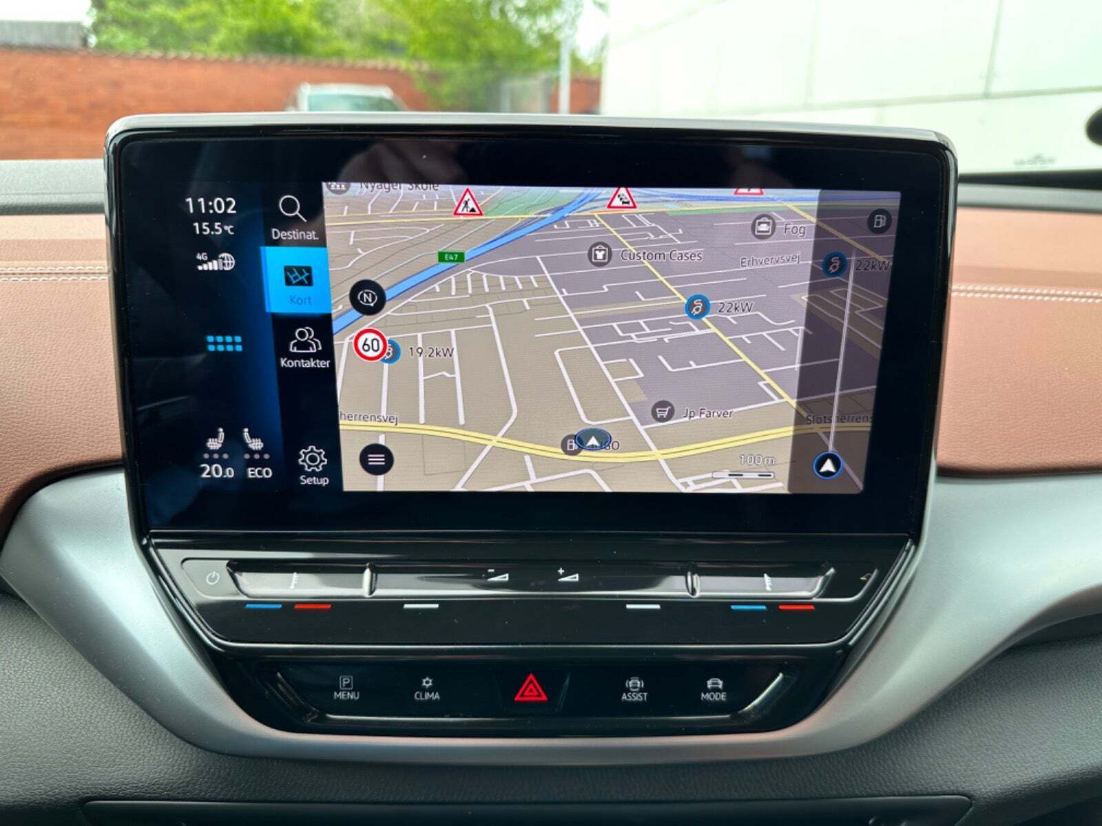 Grå VW ID.4 fra 2021