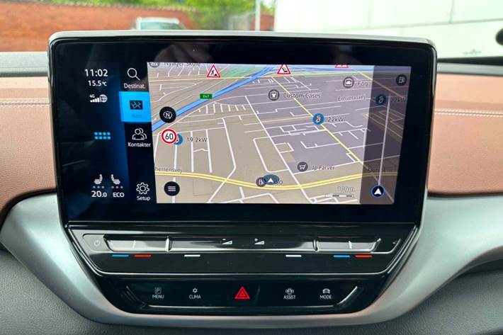 Grå VW ID.4 fra 2021