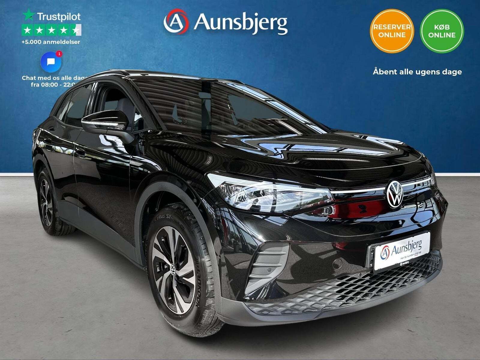 Grå VW ID.4 fra 2022