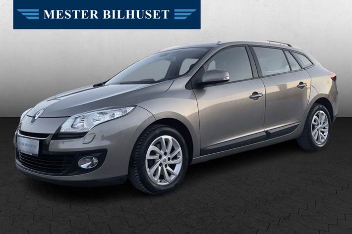 Grå Renault Megane III fra 2014