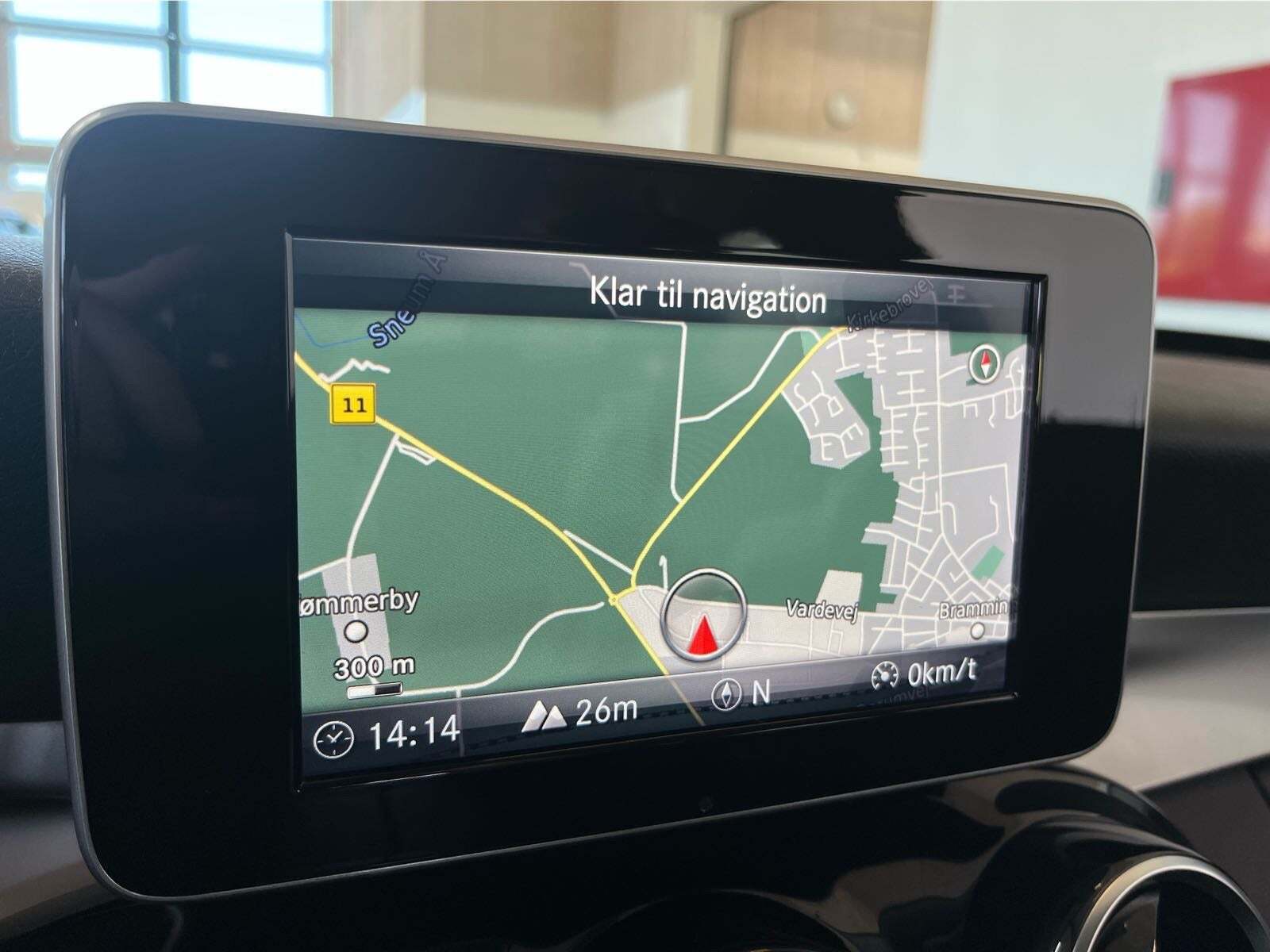 Brun Mercedes C220 d fra 2017