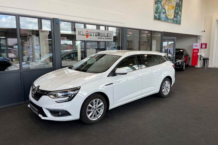 Hvid Renault Megane IV fra 2018