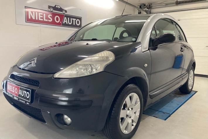 Sort Citroën C3 fra 2004 set udefra