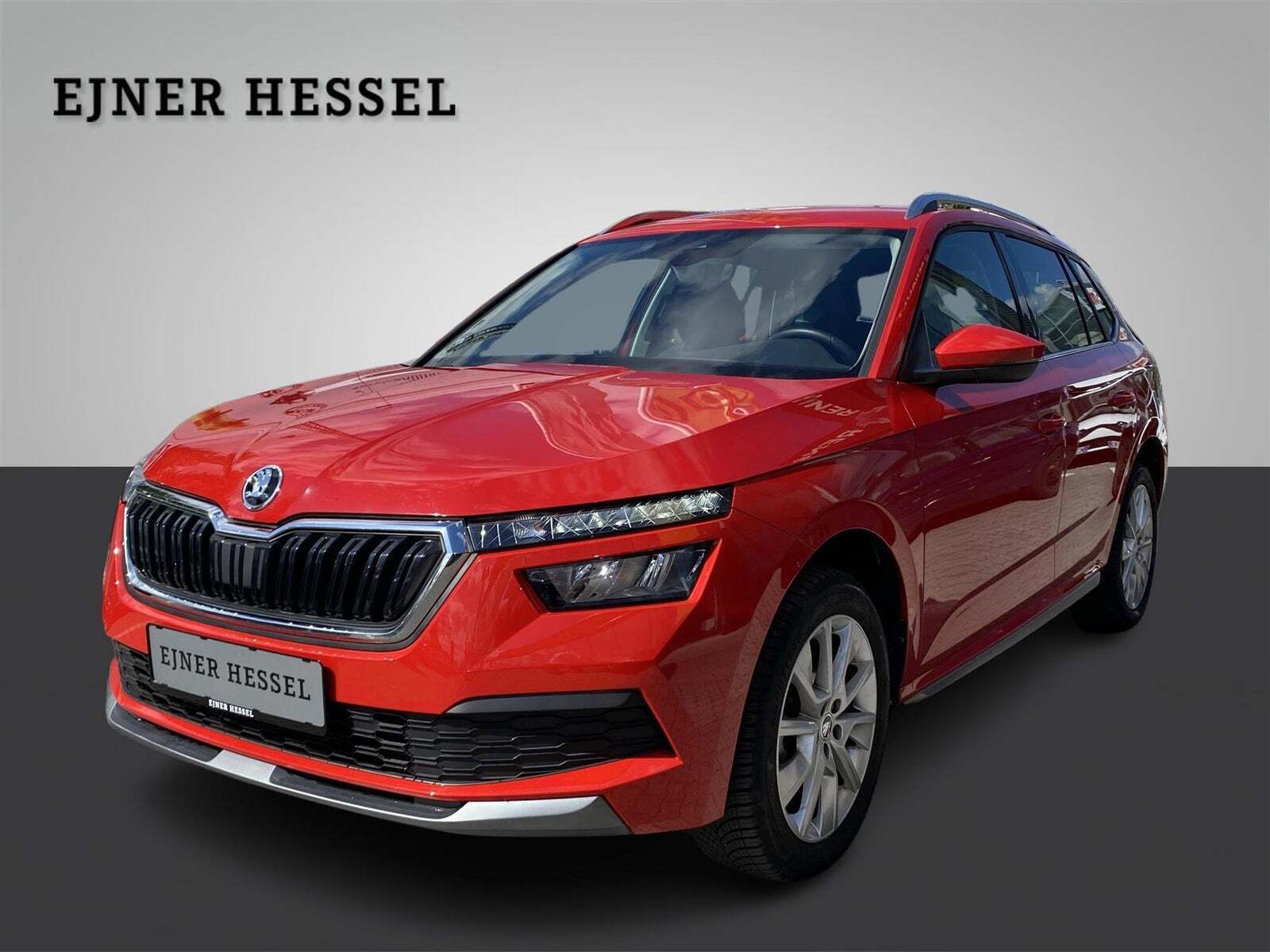 Grå Skoda Kamiq fra 2021