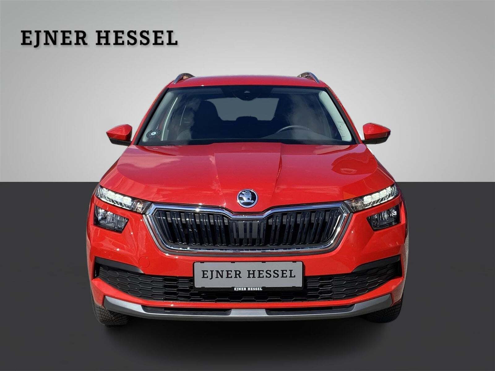 Grå Skoda Kamiq fra 2021