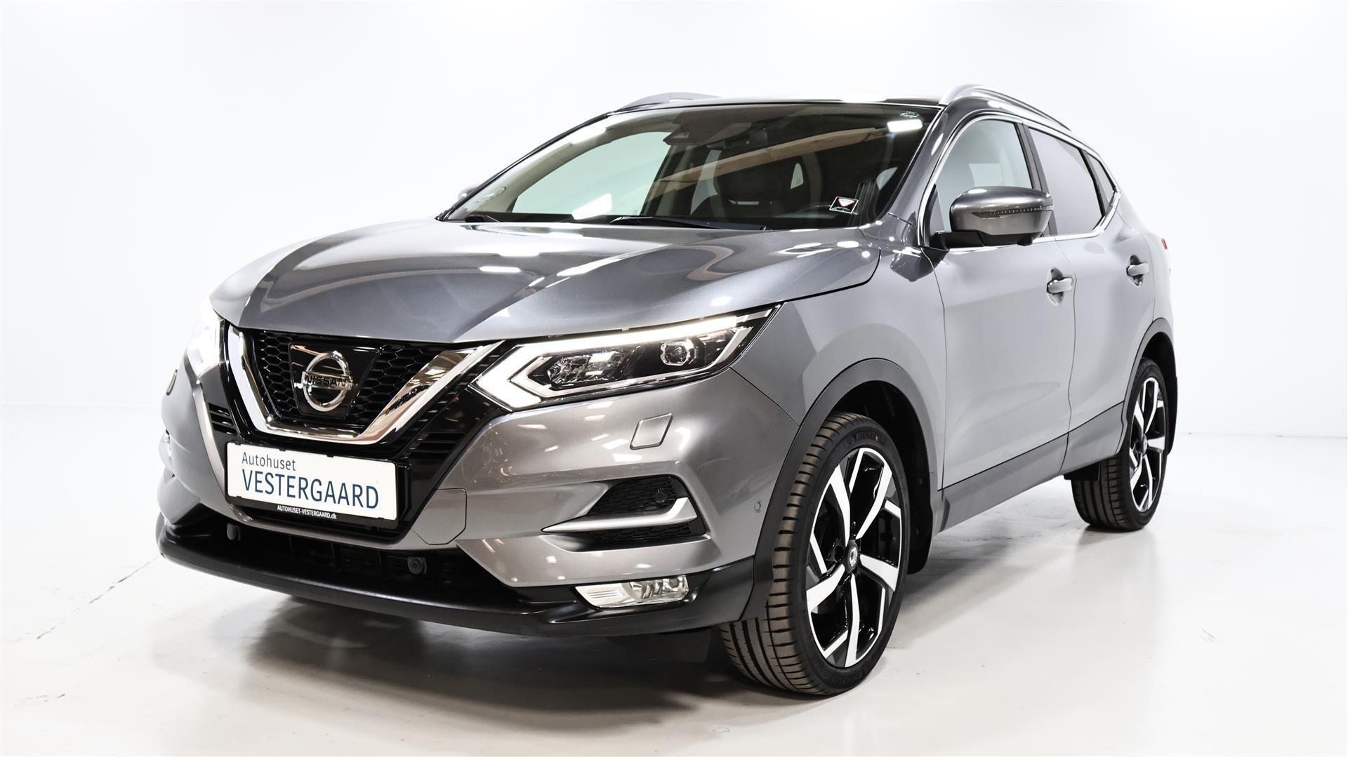 Grå Nissan Qashqai fra 2018
