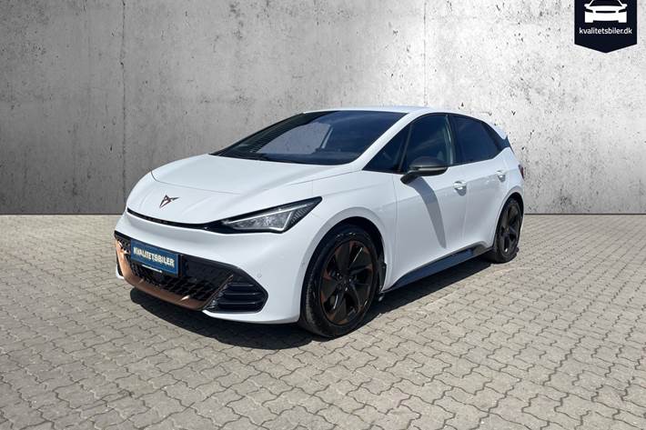 Hvid Cupra Born fra 2022 set udefra