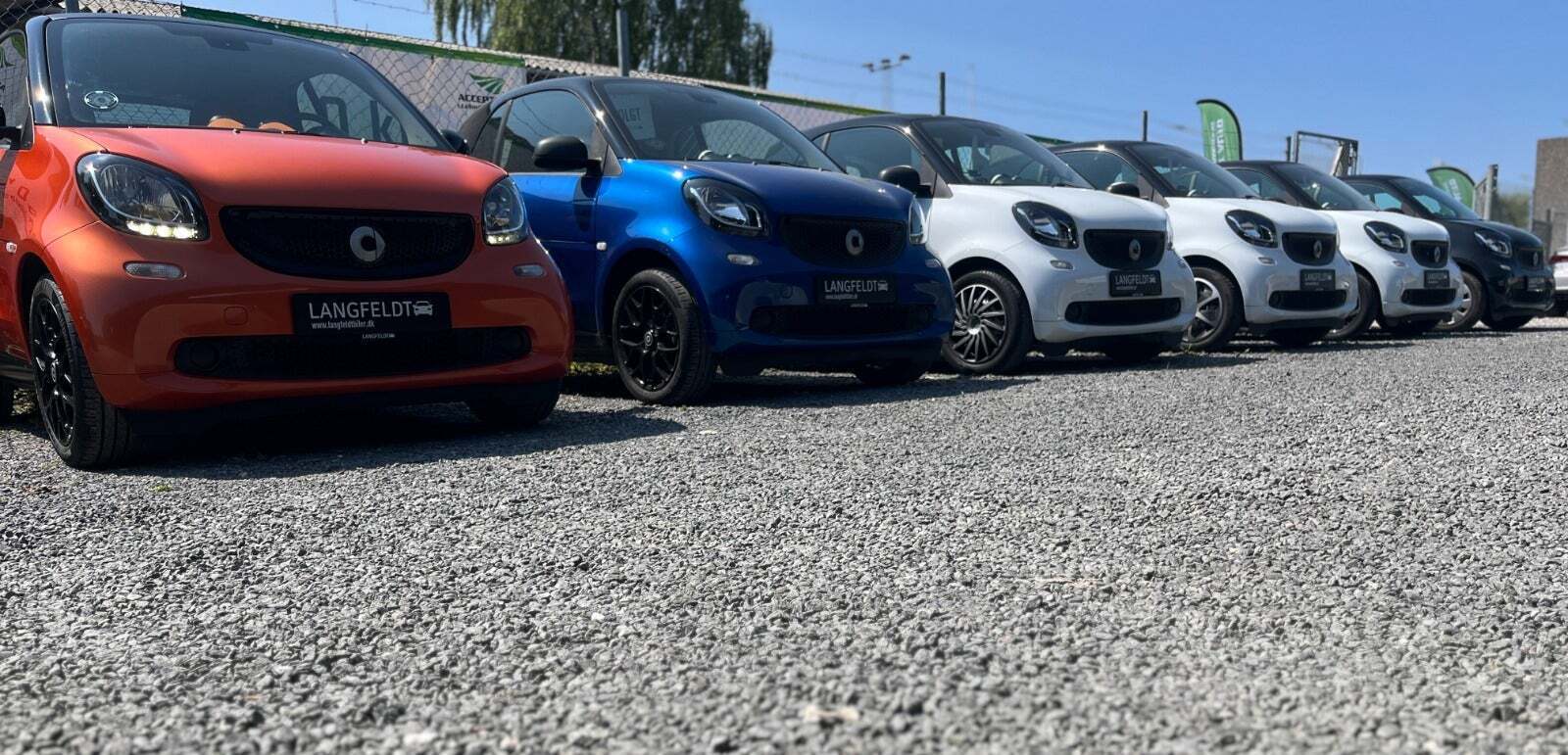 Hvid Smart Fortwo fra 2015