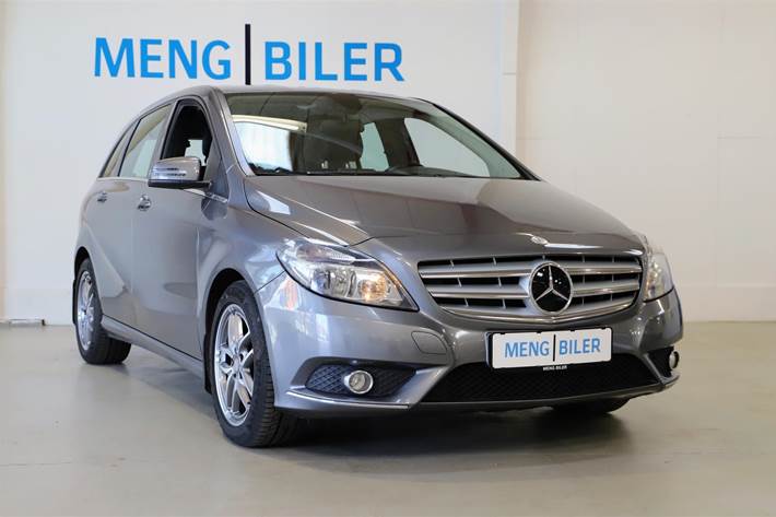 Grå Mercedes B180 d fra 2013
