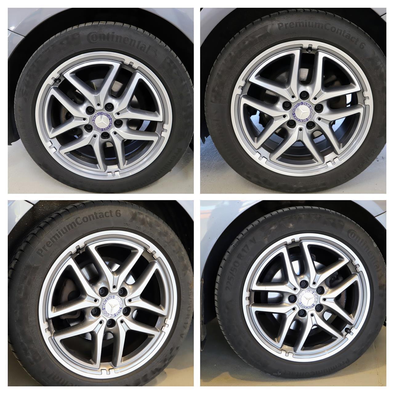 Grå Mercedes B180 d fra 2013