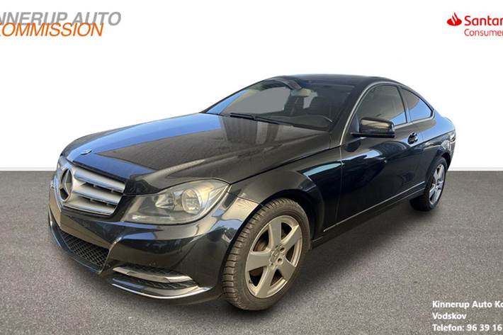 Sort Mercedes C220 d fra 2011