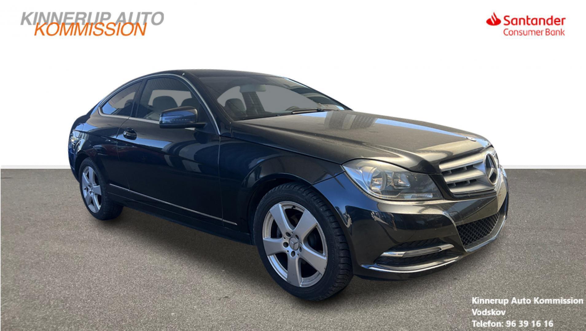 Sort Mercedes C220 d fra 2011