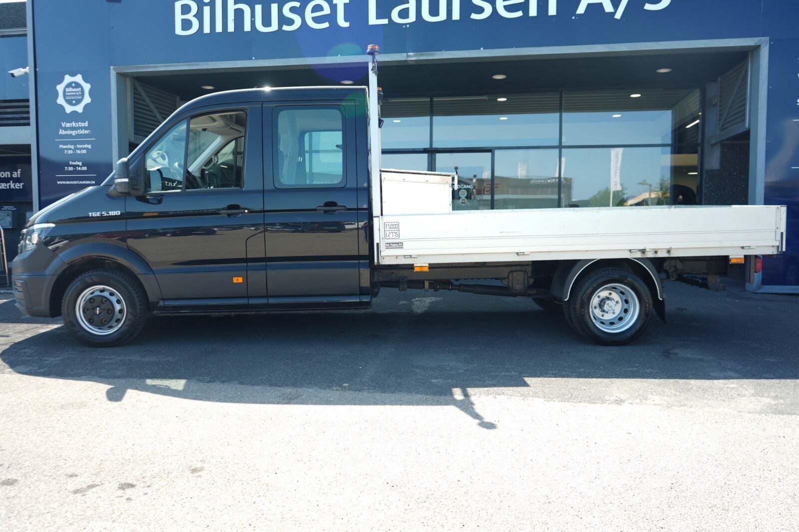 Grå MAN TGE 5.180 fra 2019