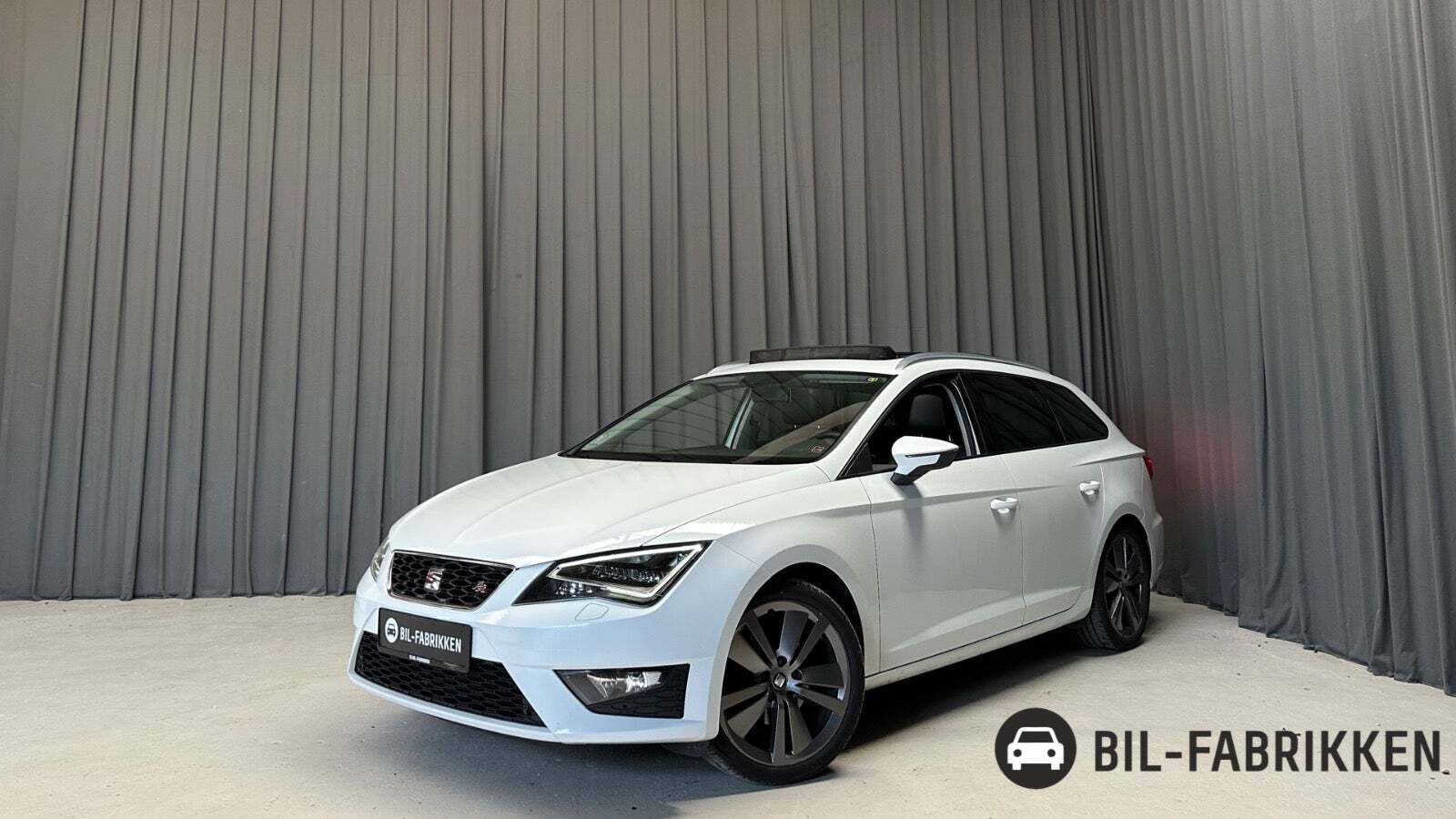 Hvid Seat Leon fra 2015