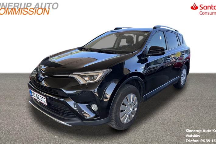 Sort Toyota RAV4 fra 2016