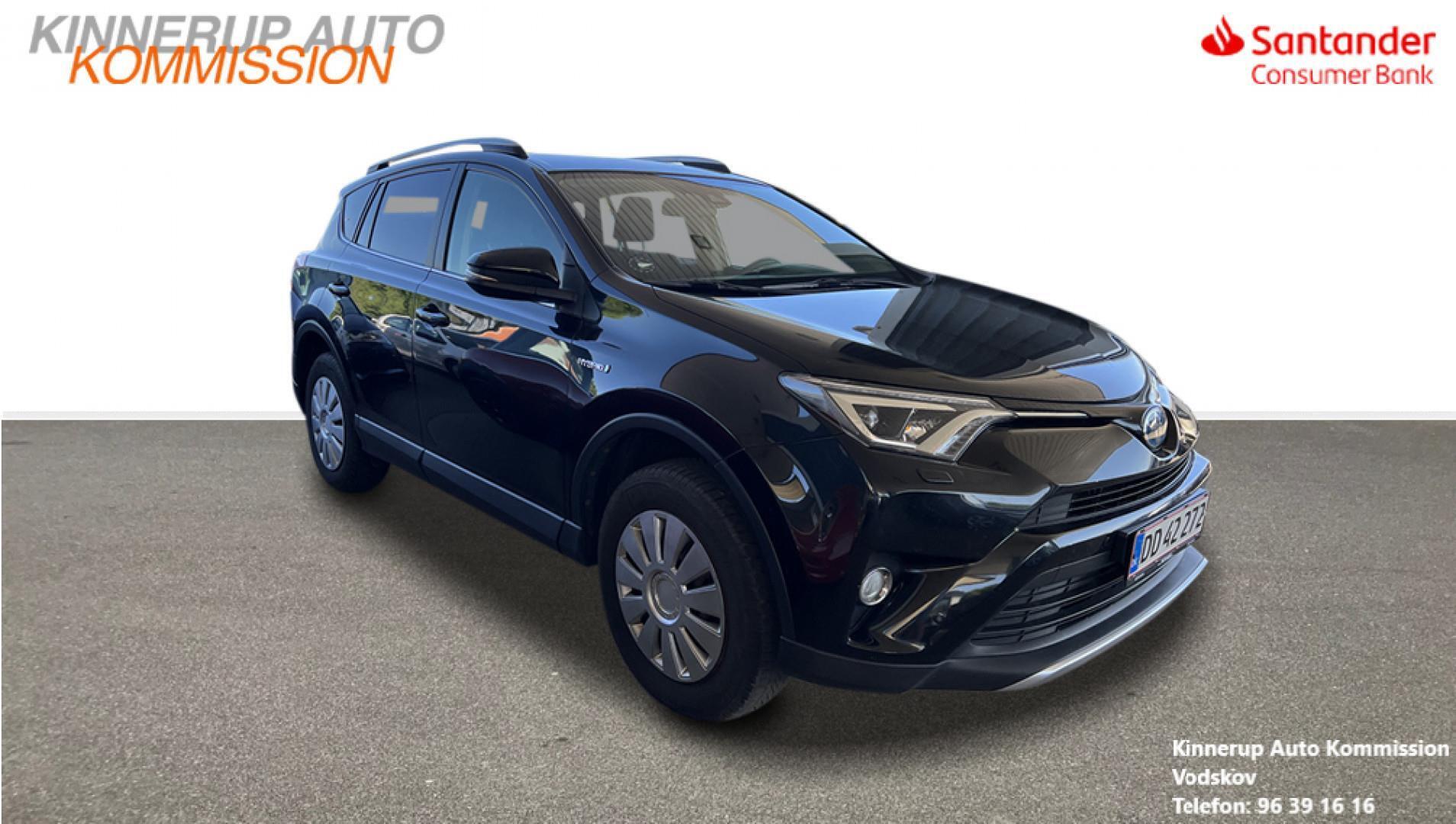 Sort Toyota RAV4 fra 2016