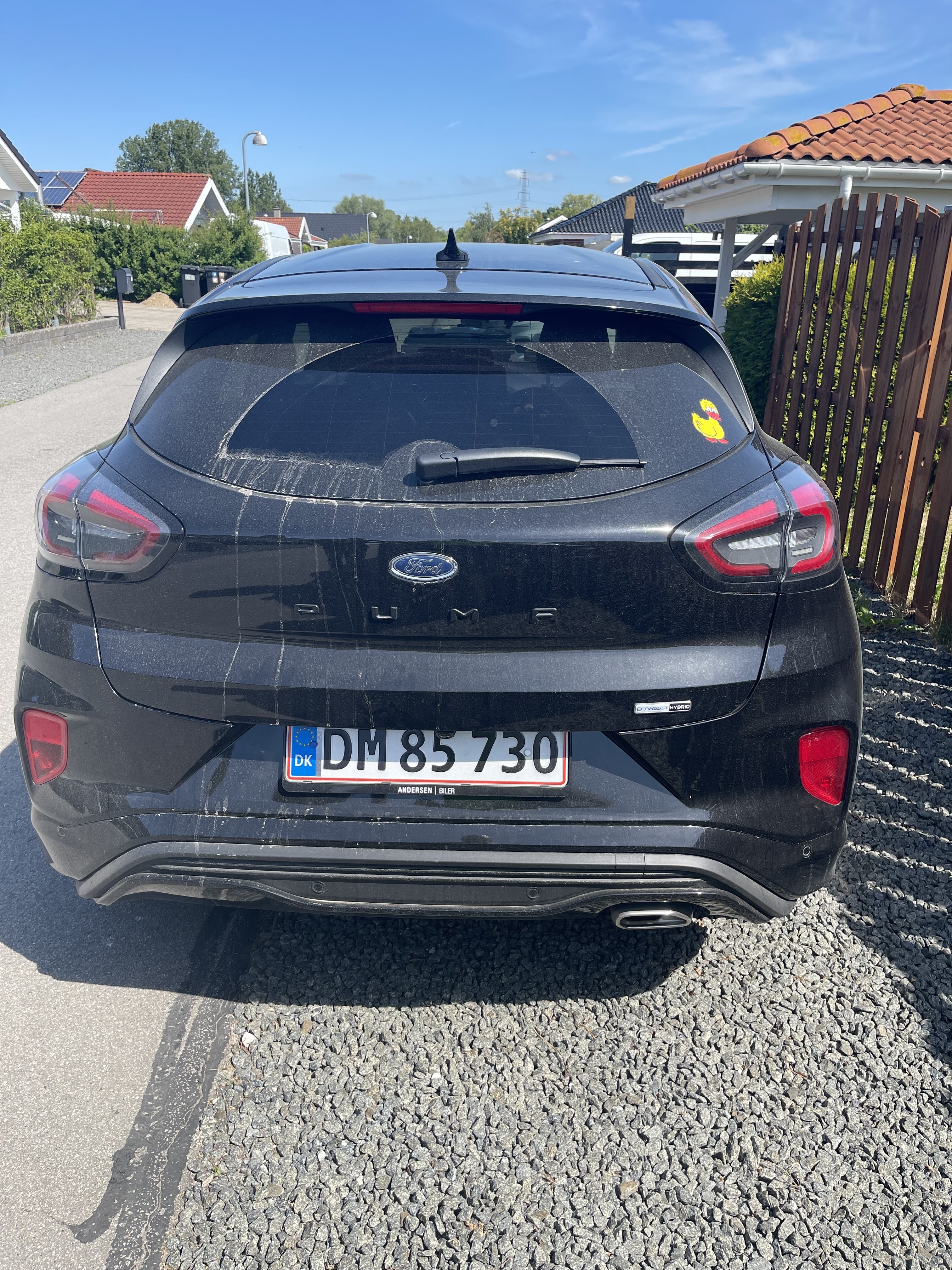 Sort Ford Puma fra 2022