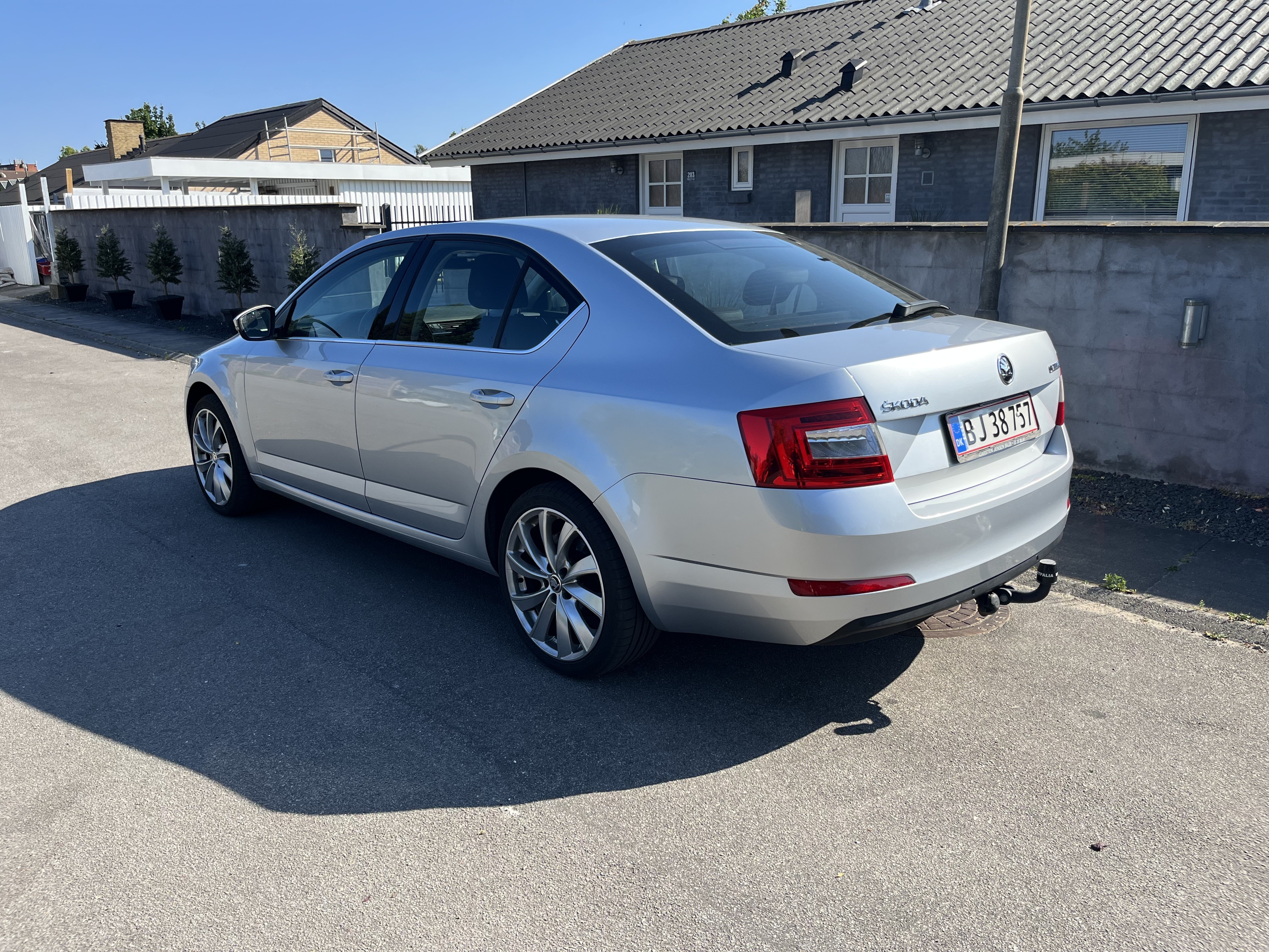 Sølv Skoda Octavia fra 2016
