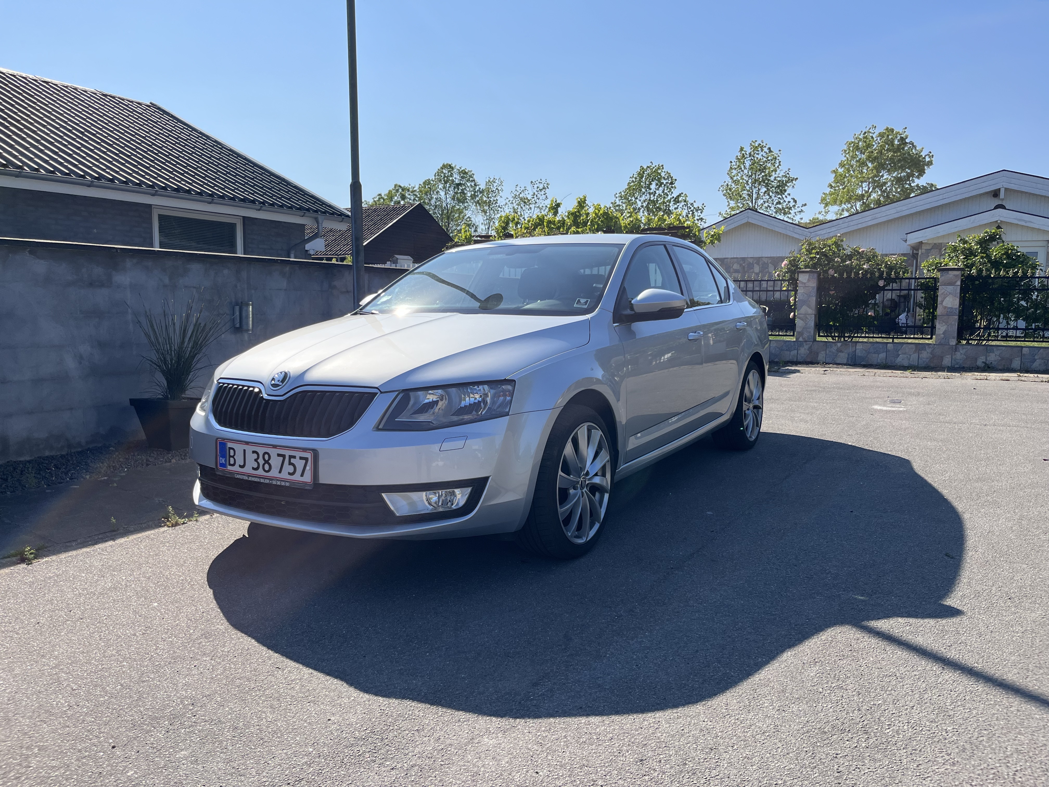 Sølv Skoda Octavia fra 2016