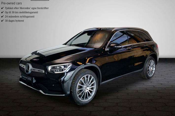 Sort Mercedes GLC300 de fra 2022
