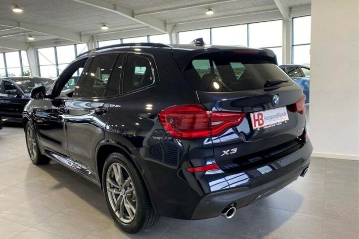 Sort BMW X3 fra 2019
