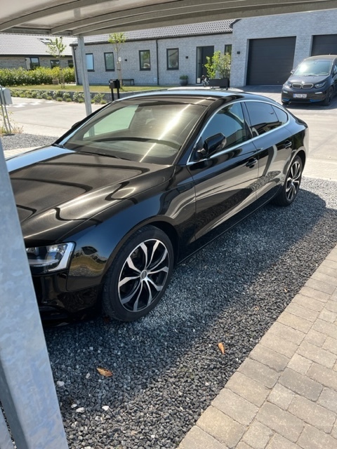 Sort Audi A5 Sportback fra 2013