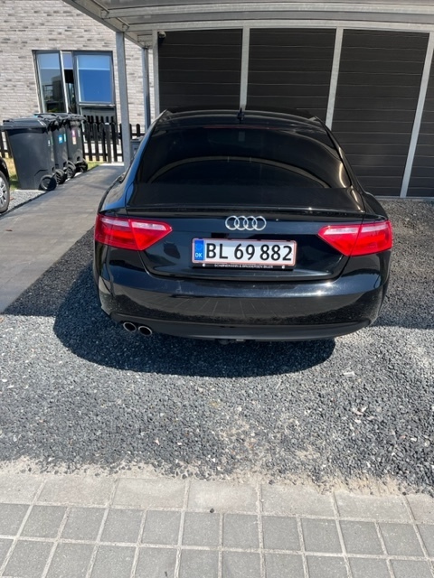 Sort Audi A5 Sportback fra 2013