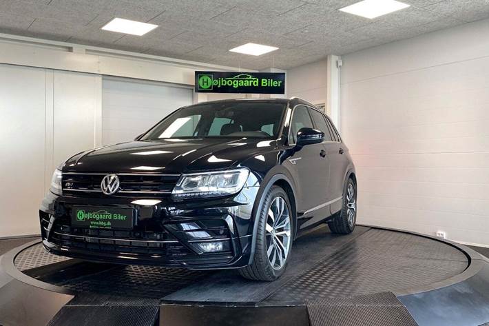 Sort VW Tiguan fra 2018