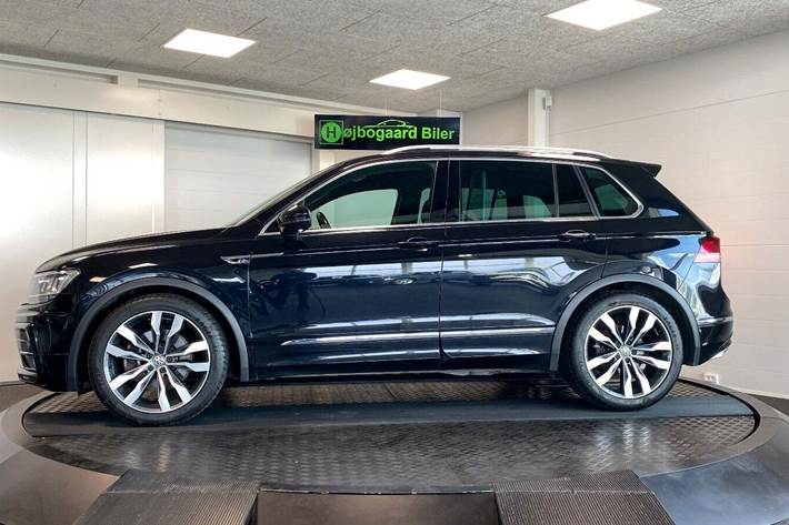 Sort VW Tiguan fra 2018