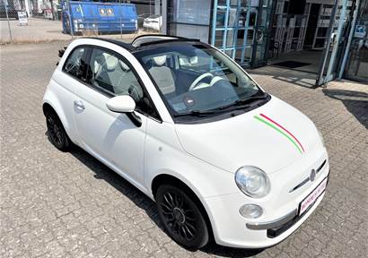 Fiat 500C 1,2 Lounge 69HK Cabr.