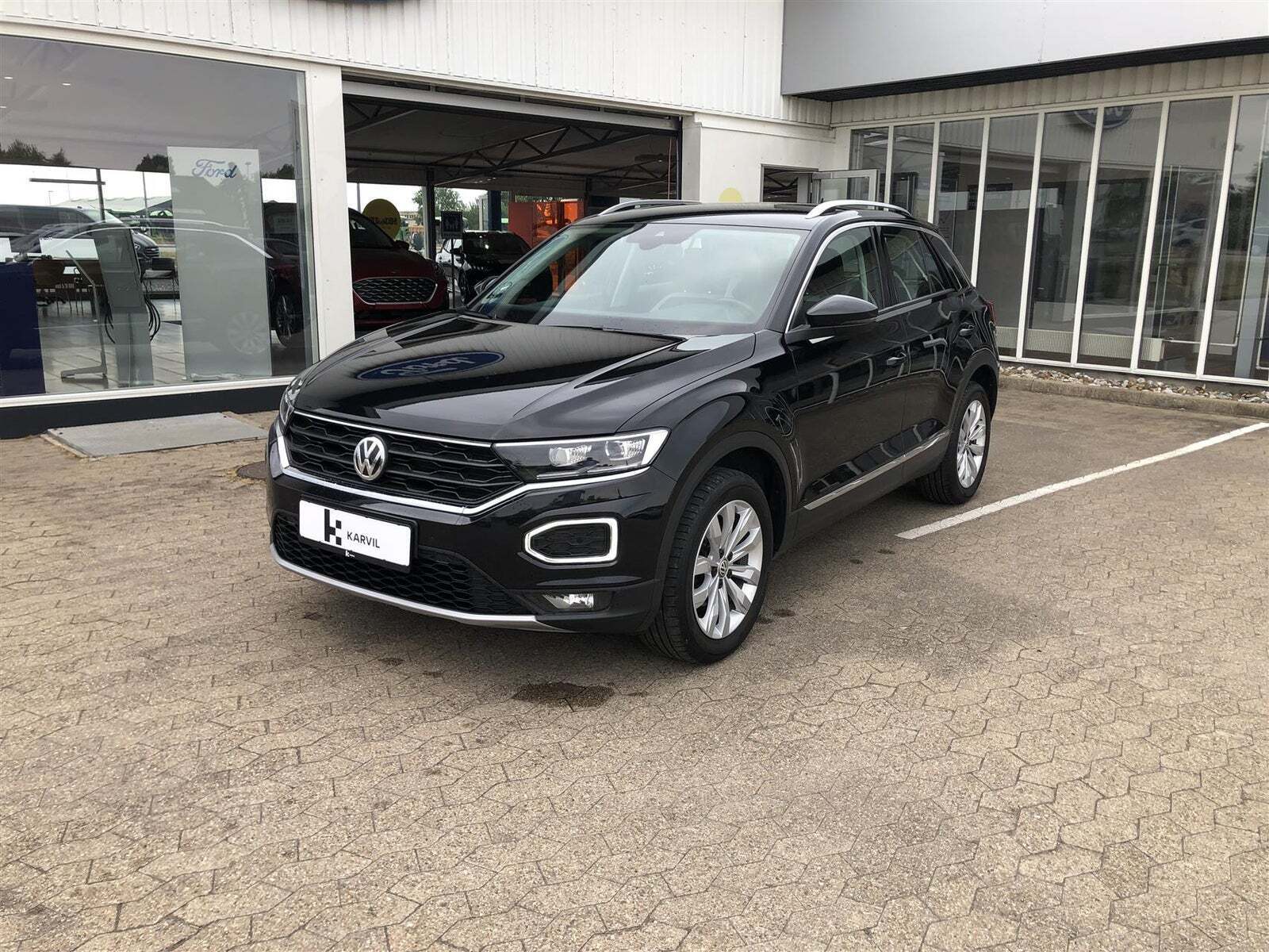 Grå VW T-Roc fra 2020