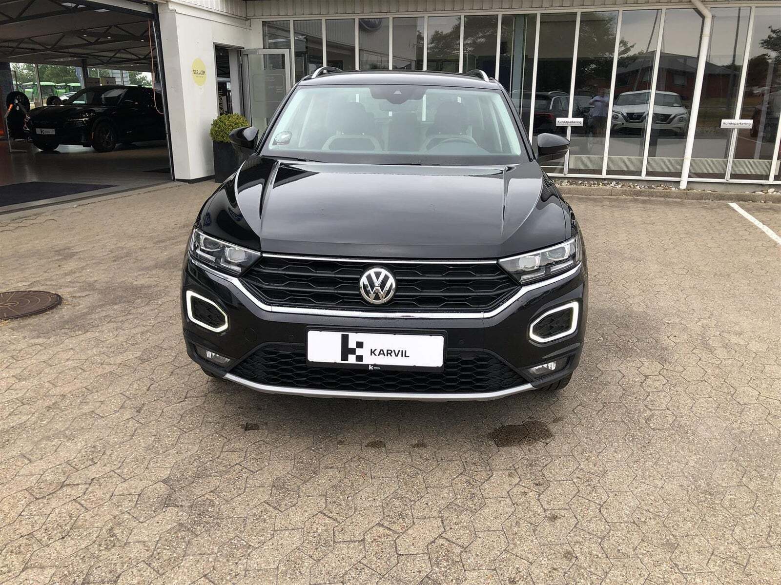 Grå VW T-Roc fra 2020