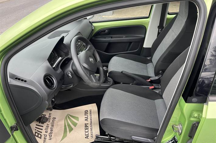 Grøn Skoda Citigo fra 2013
