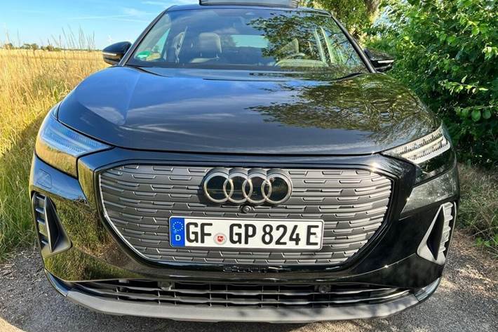 Sort Audi Q4 e-tron fra 2022