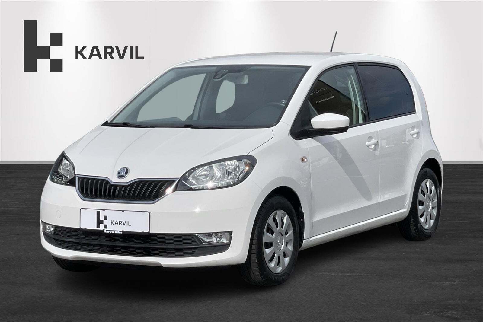 Hvid Skoda Citigo fra 2018