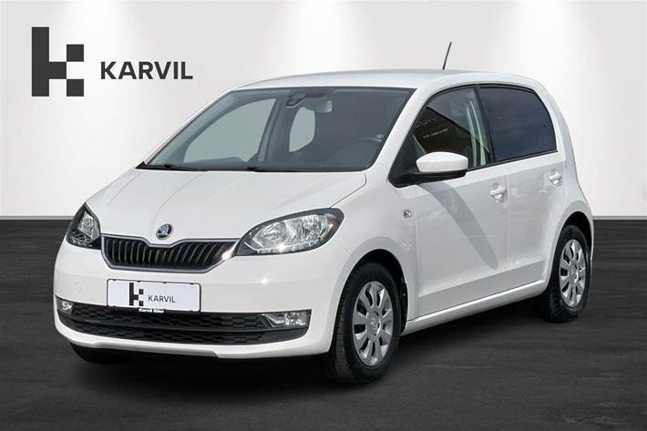 Hvid Skoda Citigo fra 2018